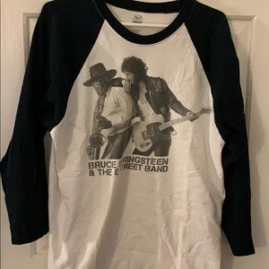 Bruce Springsteen raglan T. L.